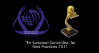 La Convenci&oacute;n &ldquo;European Awards for Best Practices 2011&rdquo; en Bruselas.