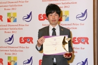 Keikan Sekkei Tokyo (Jap&oacute;n) recibi&oacute; el premio &ldquo;International Diamond Prize for Customer Satisfaction&rdquo; en Roma.